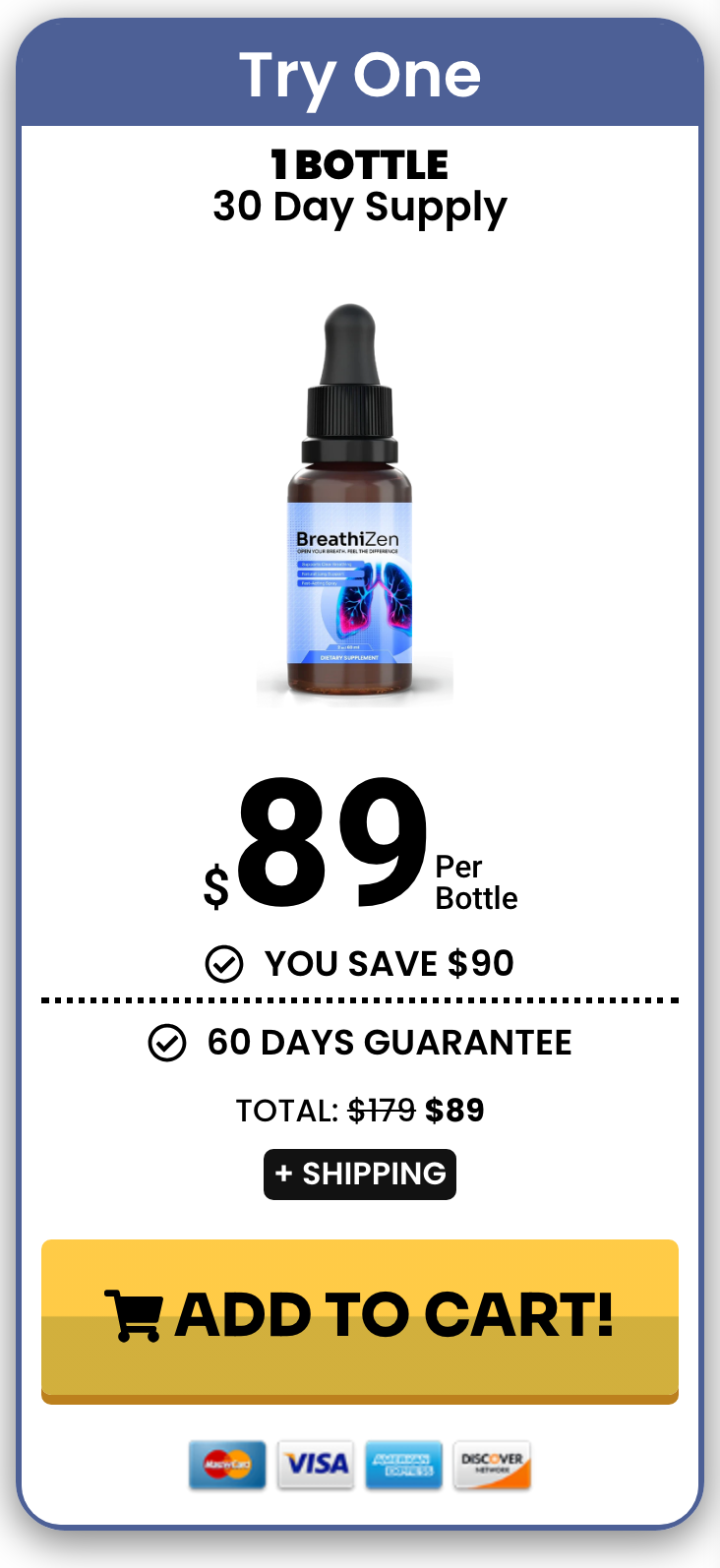 BreathiZen 60 day supply